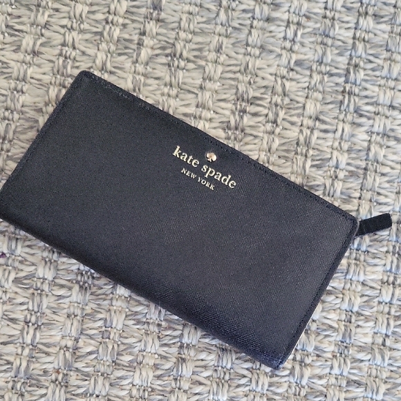 kate spade Handbags - Kate Spade Midnight Black Wallet